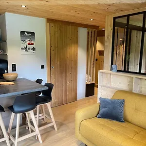 Appartement Marmotte Du Jaillet Entre Et Megève, Demi-Quartier